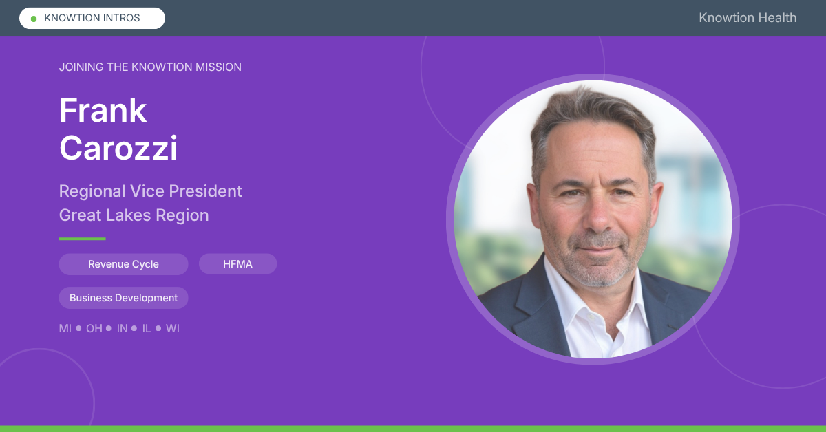 Knowtion Intros - Frank Carozzi