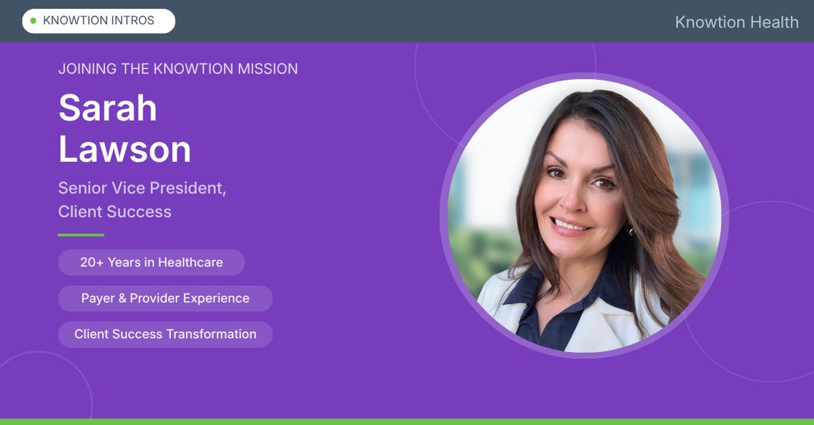 Knowtion Intros - Sarah Lawson